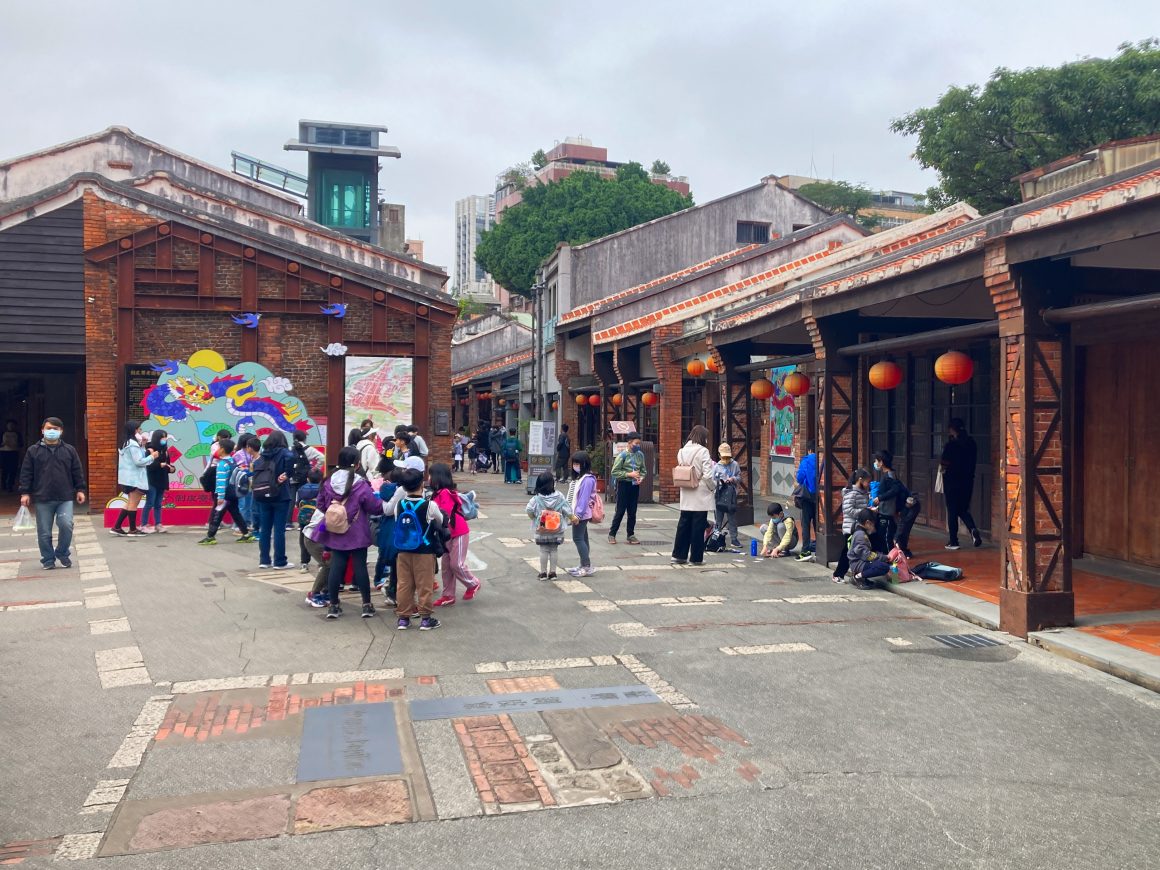 Qing-era buildings house event spaces in the Bopiliao Historical Block in Taipei.
