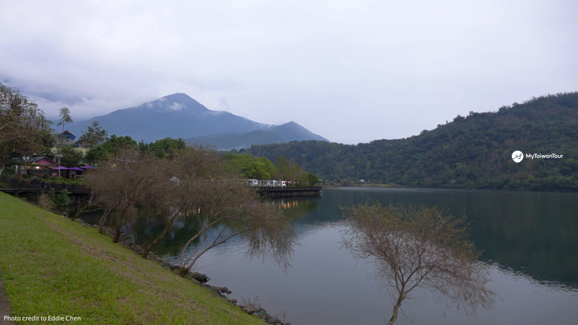 cycling route in Taiwan_liyu lake to guanfu2